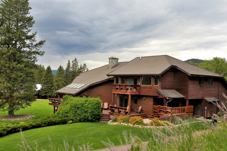 Main Lodge Suites at the Bar W Guest Ranch in Whitefish Mt